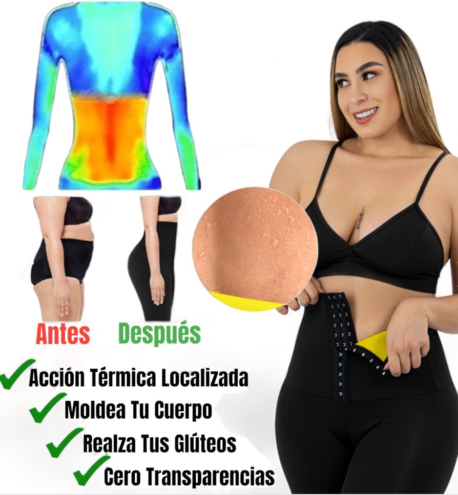 LEGGINGS REDUCTORA DE MEDIDAS CON 3 NIVELES